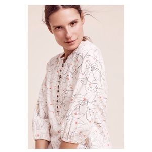Anthropologie Maeve ‘Bethesda’ Blouse